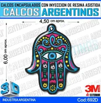 Comprar Calcomanias 3d Con Relieve, Resina Importada Mano De Fatima