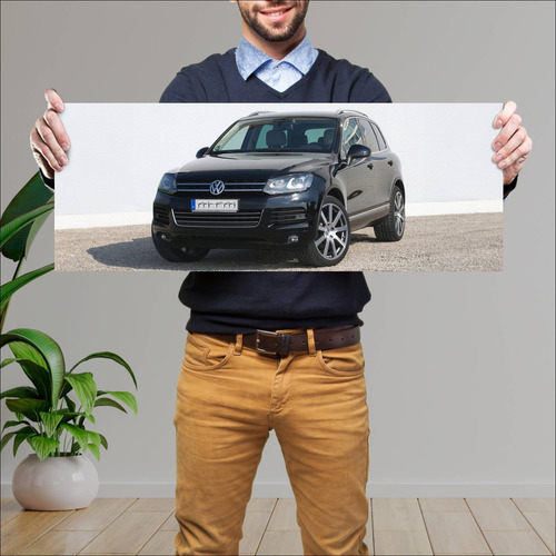 Cuadro 30x80cm Auto 2012 Volkswagen Touareg By M 844