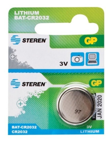 Imagen 5 de 5 de Pack 10 Pilas Cr2032 Steren 3v Original Baterias Steren