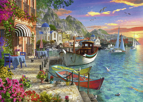 Ravensburger Grandiose Greece  - Rompecabezas De  Piezas Pa.