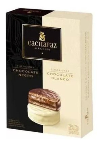 Alfajor Cachafaz Mixto Caja X 12un