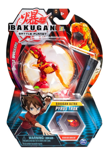 Bakugan Battle Planet Ultra Pyrus Trox