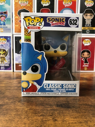Funko Pop! Games Classic Sonic #632 Sonic The Hedgehog
