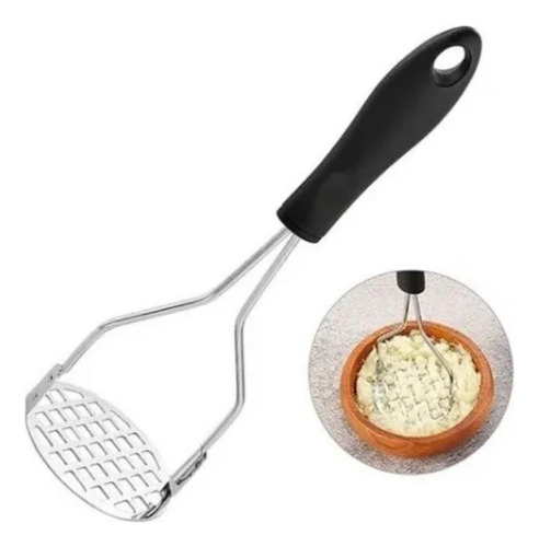 Amassador De Batatas Manual Inox Cozinha Facil Pratico Pure