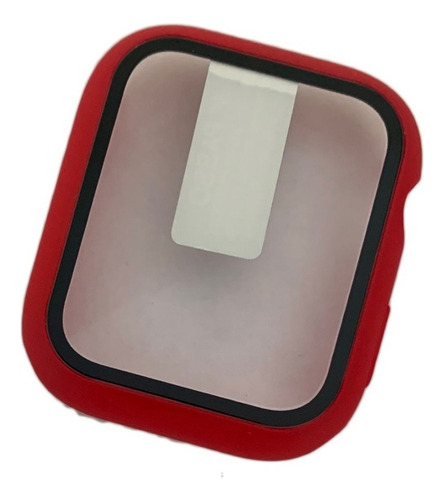 Hprime Bumper Film - Funda para Apple Watch (44 mm), color rojo