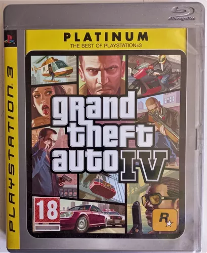 Jogo/CD Midia Fisica Playstation 3: Grand Theft Auto Five em