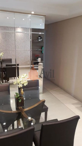 Imagem 7 de 10 de Apartamento Com 3 Dormitórios À Venda, 82 M² Por R$ 648.000,00 - Anália Franco - São Paulo/sp - Av5289