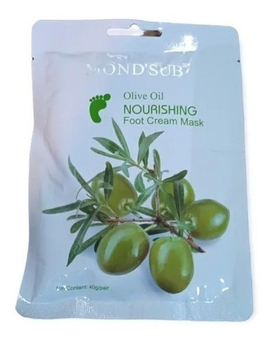 Pack 10 Mascarilla Hidratante De Olive Oil Para Pies Mondsub