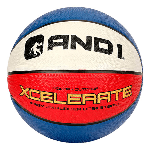 Balon De Basketball And 1 Xcelerate Azul/rojo A1-bb702rwn