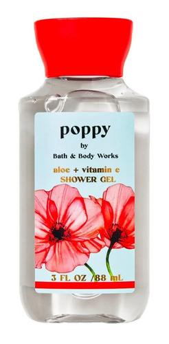 Poppy Gel De Ducha Mini Bath & Body Works