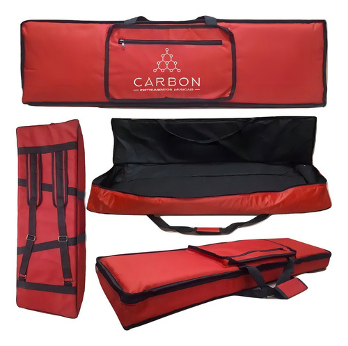 Capa Bag Para Teclado Master Luxo Nord Electro 5d73 Preto