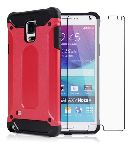 Asuwish Funda Para Teléfono Samsung Galaxy Note 4 Con De De