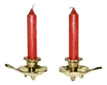 Comprar Candelabros Antiguos De Bronce Lote 2