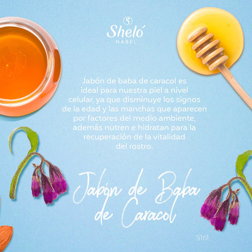 Jabon Baba De Caracol Quita Manchas Facial Pack 5 Shelo