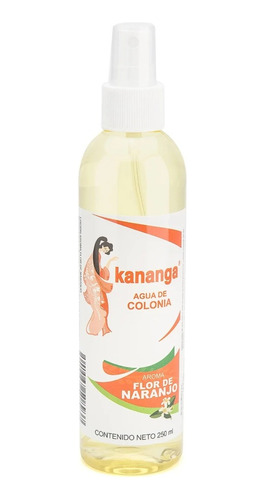 Agua Kananaga Flor De Naranjo 250 Ml Colonia Para El Cuerpo