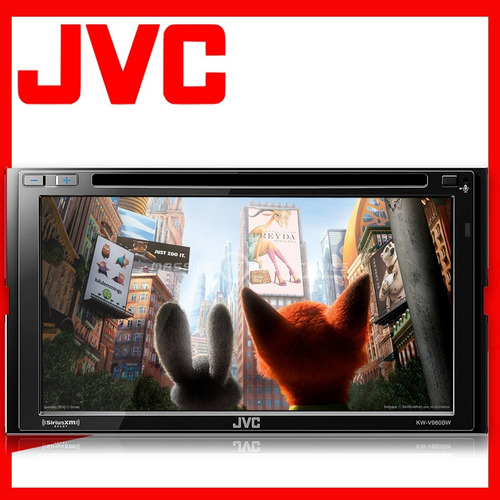 Autoestereo Pantalla Jvc Kw-v960bw 6.8 Plg Dvd Apple Android