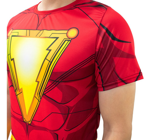 Playera Sublimada Infantil Shazam