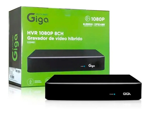 Gravador Dvr Hvr Giga 8 Canais Orion 1080p Openhd Híbrido