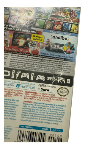 Super Smash Bros Para Nintendo Wii U Físico (Usado)