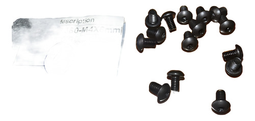 Tornillo M4 X 6mm Pack 16 Pzs