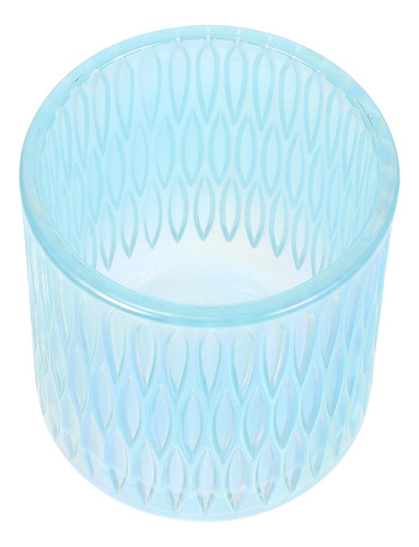 Vaso Simple Con Diseño En Relieve En Barra De Vidrio, Exquis