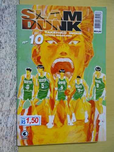 Mangá Slam Dunk Editora Conrad 11 Volumes
