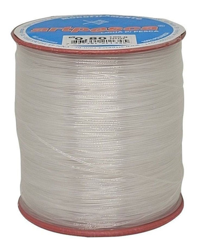 Linha Artpesca Nylon Branca 0,50mm (450m) 100g - Envio Full