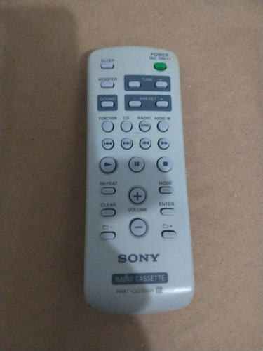 Control Remoto Sony Rmt-cg700a