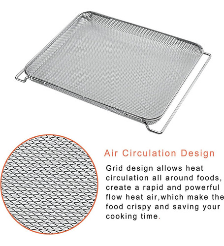 Para Cesta Air Fry De Repuesto Para Foodi Dt251 Dt201 Dt200