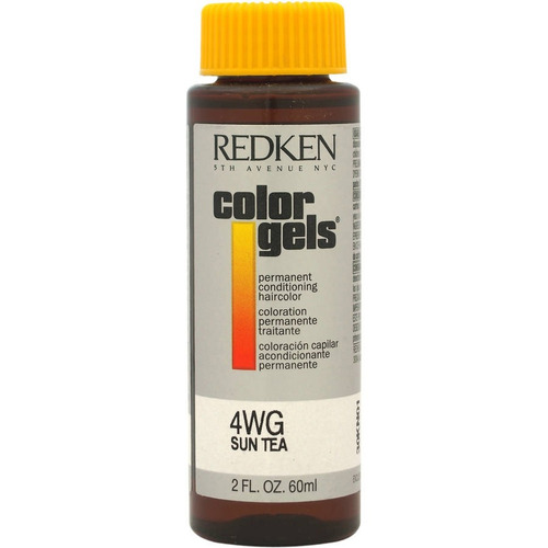 Redken Color Geles Permanente Acondicionado Haircolor 4wg