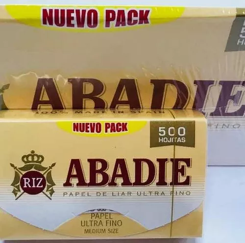 Papel de fumar Abadie 1 ¼ - 500 Hojas - Novaestanco Online