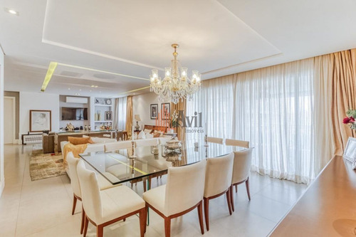 Imagem 5 de 15 de Apartamento Com 3 Dormitórios À Venda, 225 M² Por R$ 2.800.000 - Tatuapé - São Paulo/sp Porteira Fec - Av5094