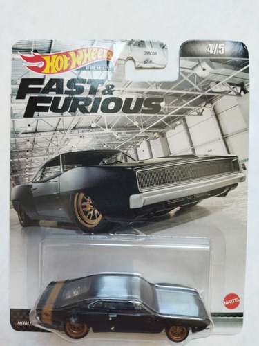 Hot Wheels Premium Rapido Y Furioso 68 Dodge Charger 4/5 Pm1