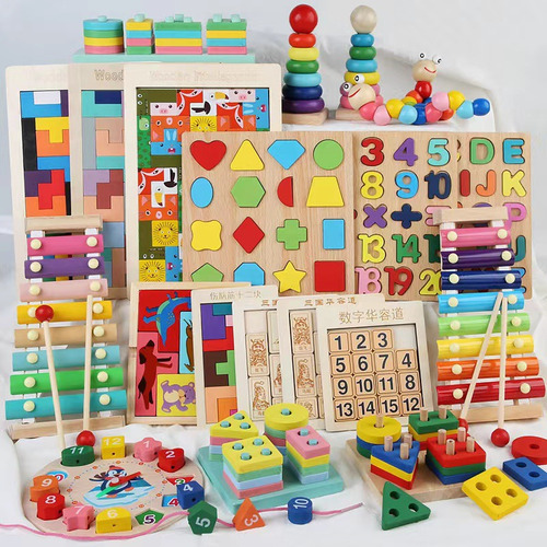 Macaroon Rainbow Tower, Madera, Ocho Tonos, Para Niños