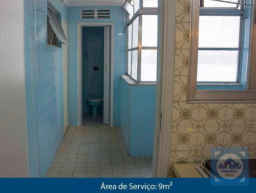 Apartamento Com 3 Dormitórios À Venda, 127 M² Por R$ 579.000,00 - Aparecida - Santos/sp - Ap5158