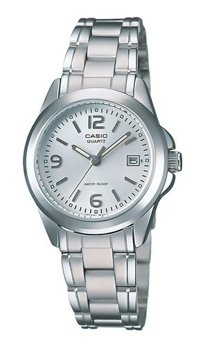 Reloj De Pulsera De Acero Para Mujer Casio #ltp1215a-7a