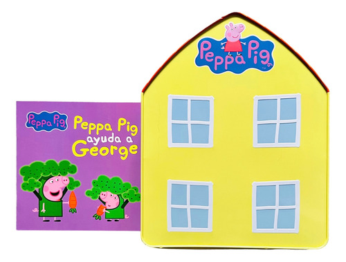 Colección La Casa De Peppa Pig Edicion Especial Caja Contene