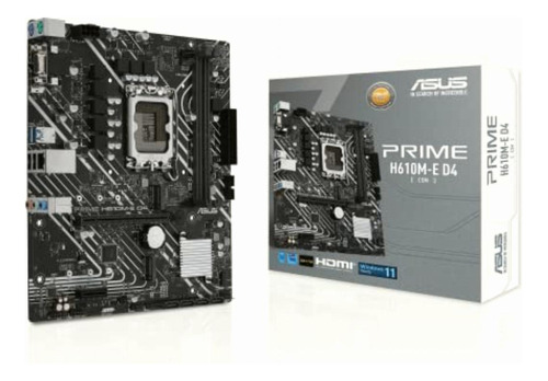 Asus Prime H610m-e D4-csm Lga 1700 (intel® 12ª Y 13ª