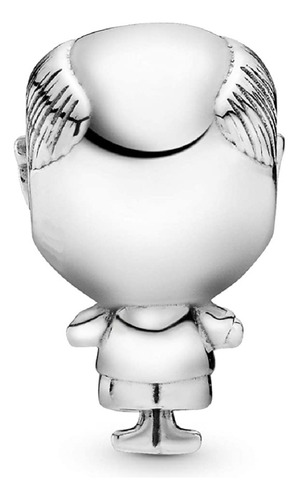 Charm Abuelo Con Lentes Y Corbata En Plata 925 Silver Heart