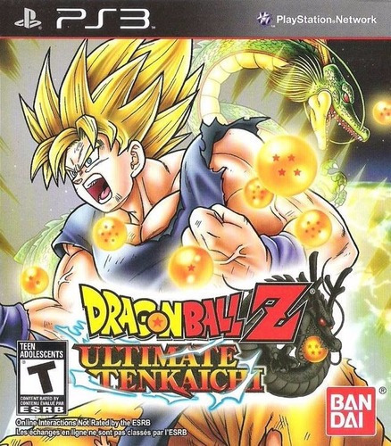 Ps3 - Dragon Ball Z Ultimate Tenkaichi - Físico Original U