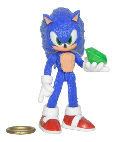 Figura Juguete The Hedgehog Sonic Azul
