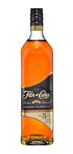 Paquete De 3 Ron Flor De Caña Añejo 5 Años 750 Ml