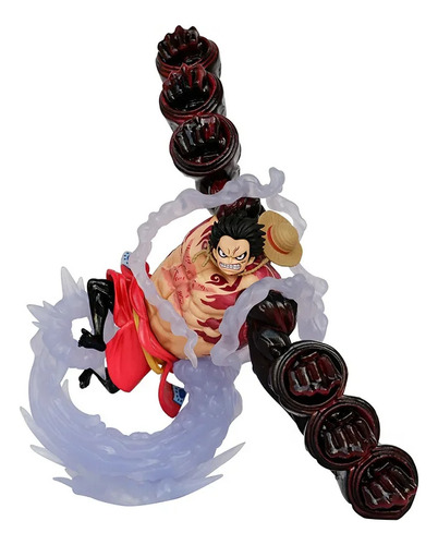Figura Luffy Gear 4 Bounce Man Kong Gatling One Piece Anime 
