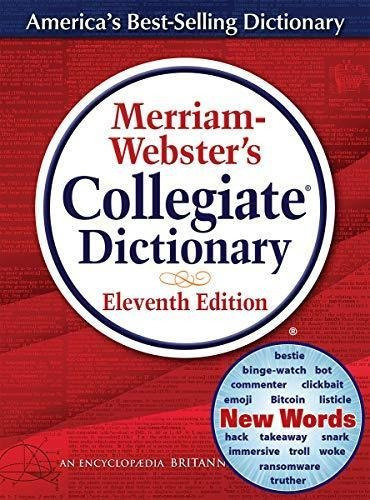 Merriam Webster S Collegiate Dictionary W Cd-rom - 11th Ed., De No Aplica. Editorial Merriam Webster, Tapa Dura, Edición 11 En Inglés