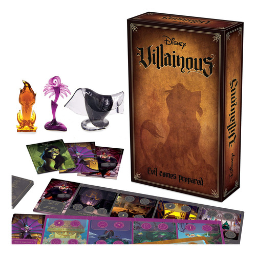 Juego De Mesa Ravensburger Disney Villainous Evil Comes Prep