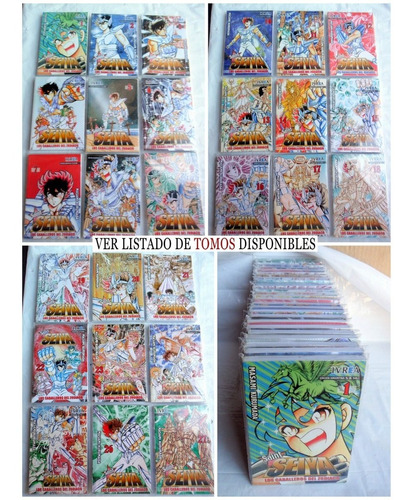 Saint Seiya Caballeros Zodiaco * Ed. Ivrea - Tomos X Unidad