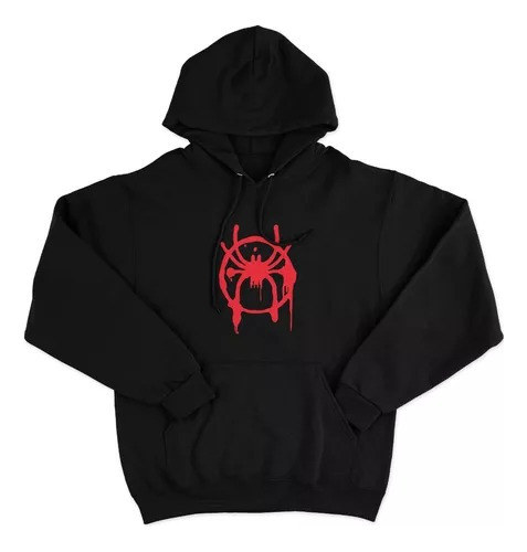 Buzo Canguro Spiderman Miles Morales - Spiderverso - Unisex