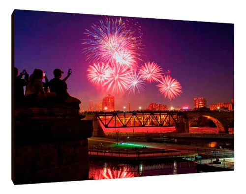 Cuadros Poster Fuegos Artificiales L 29x41 (tles (44))