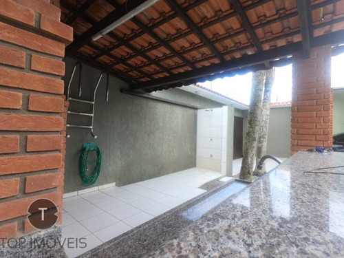 Imagem 11 de 29 de Linda Casa Com Piscina E Área Goumet Com Churrasqueira E Forno Para Pizza, A 200m Do Mar, Venha E Confira. - Ca00628 - 69509529