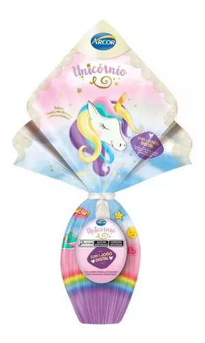 Kit Ovo De Páscoa Unicornio 100g + Barbie Sereia 166g - Loja Zuza